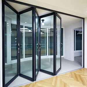 <span class=keywords><strong>Porte</strong></span> en accordéon pliante légère de style américain-<span class=keywords><strong>Porte</strong></span> d'intérieur/d'entrée pliante de style asiatique pour la maison et le bureau - Product Image 3