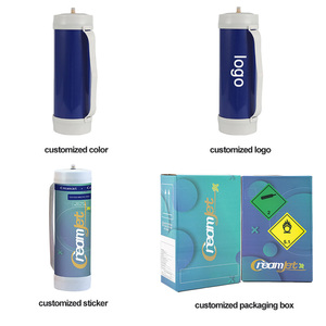 ครีมเจ็ท ฝรั่งเศส สต็อกพร้อมส่งเร็ว กระบอกแก๊ส CO2/N2 สำหรับทำวิปครีม อุปกรณ์ทำขนม ถังแก๊ส - Product Image 6