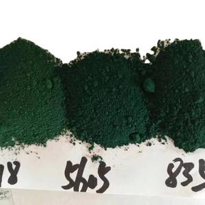 Pigmento de óxido de hierro inorgánico Para manchas, revestimiento de pintura en polvo verde, pigmento para pavimento, ladrillo de color, hierro compuesto - Product Image 2