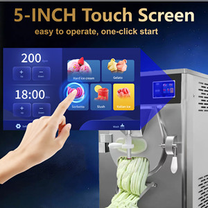 Máquina Comercial Ajustable de 3HP Tecumseh para Helados, Gelato Artesanal y Yogur Congelado con Control de Cantidad - Product Image 3