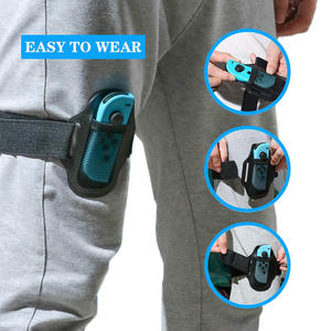 Sangle de jambe pour accessoires de jeu Nintendo Switch Sports <span class=keywords><strong>Ring</strong></span> <span class=keywords><strong>Fit</strong></span> <span class=keywords><strong>Adventure</strong></span>, bande de jambe élastique réglable et respirante pour Joy-Cons - Product Image 3