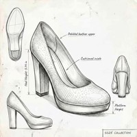 Escarpins élégants pour femmes, en similicuir, à bout rond, plateforme et talon épais, pour le bureau ou les soirées, confortables et souples à enfiler