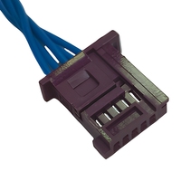 Câble de raccordement torsadé bleu de 300 mm pour équipement électronique