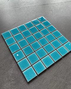 לצבוע פושאן וילה כיכר ירוק פורצלן בריכת פסיפס טייל קרח סדק כחול בריכת טייל קרמיקה - Product Image 6