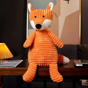 El Peluche de Zorrito, un Juguete y Almohada, Viene en Tres Tamaños y es un Producto Ideal para Regalos Navideños y Decoración del Hogar. - Product Image 1