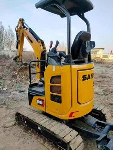 Mini-excavatrice Sany Sy18u de 1,9 tonne, excavatrice sur chenilles avec godet de 0,04 m³ de capacité, équipement de construction d'occasion - Product Image 2