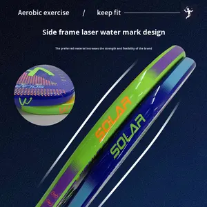 ไม้แร็กเกตชายหาดคาร์บอนไฟเบอร์ สำหรับมือสมัครเล่นระดับเริ่มต้น - ไม้เทนนิสชายหาดและแพเดิล คุณภาพดี ราคาสุดคุ้ม - Product Image 5