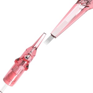 Cartuccia Ago per Tatuaggio Sopracciglia Monouso 0.30/3RLTXT, Diametro 0.30mm, Acciaio Inossidabile 316, per Trucco Permanente e Tatuaggi - Product Image 3
