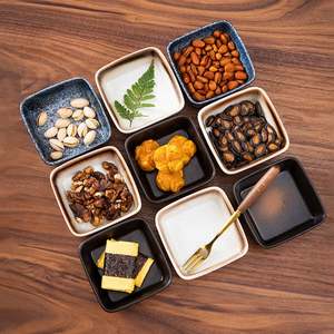 일본 빈티지 스타일 석기 세라믹 간장 접시 레스토랑 조미료 접시에 대한 친환경 미니 딥 그릇 - Product Image 3