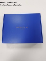 Boîte Cadeau Pliante Personnalisée en Carton Ondulé, Boîte d'Expédition Postale avec Logo pour Autocollant Textile + Sac en Papier + Papier de Soie + Carte Cadeau
