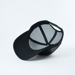 หมวกแก๊ปทรงทรัคเกอร์แบบสแนปแบ็คผ้าฝ้ายสไตล์วินเทจปักโลโก้แบบทอคุณภาพสูงสำหรับผู้ชายแบบ 5 แผง รับผลิตตามสั่งขายส่ง - Product Image 5