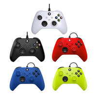 Controlador Multifuncional con Cable USB HRX con Motor de Vibración, Joystick, Joypad para Series X/S, Gamepad para PC