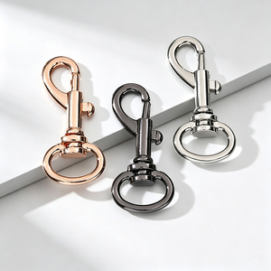 Mosquetón Giratorio Metálico Multicolor de Aleación de Zinc Antideslustre de Primera Calidad para Colgantes de Bolsos y Fabricación de Joyas - Product Image 5