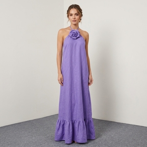 Abito Lungo da <span class=keywords><strong>Donna</strong></span> <span class=keywords><strong>Taglie</strong></span> <span class=keywords><strong>Forti</strong></span> Stile Vintage Kaftan Tinta Unita con Vestaglia e Gonna in Seta Traspirante Dashiki Servizio OEM - Product Image 1