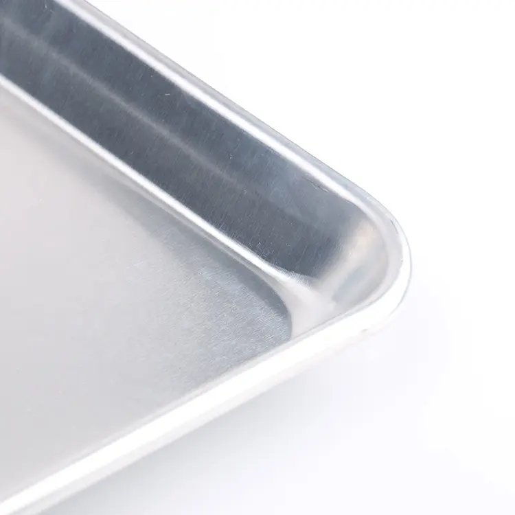 Op Maat Gemaakte Kwart Roestvrijstalen Bakplaat Voor Oven Aluminium Voedsel Ovenschaal & Pan