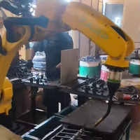 Robot de soudage MIG TIG entièrement automatique à 6 axes Xarp, robot de soudage de raccords de tuyaux, système automatisé pour la fabrication de pipelines