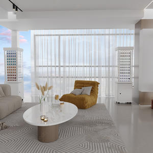 Espositore Quadrato a Vista Completa per Gioielli e Orologi, Arredamento per Negozi al Dettaglio, Design Personalizzato, Vetrina a Torre in Vetro Temperato - Product Image 3