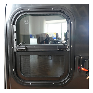 Accesorio Camper Pequeño para Exteriores con Ventanas de Lágrima de Deslizamiento Vertical para Remolque Kit de Instalación Completo Incluido - Product Image 5