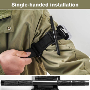 Tourniquet métallique automatique en gros avec système de harnais et tige d'urgence en métal - Product Image 2