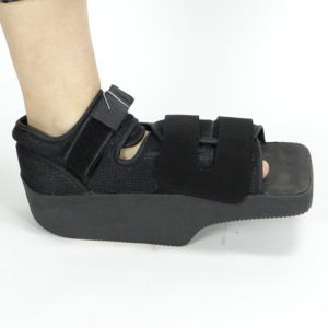 Sepatu dekompresi muka belakang, Pelindung kaki pergelangan kaki sepatu bot berjalan penyangga patah tulang terapi fisik Orthotics - Product Image 1