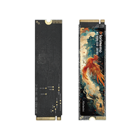 Hard Disk Berkinerja Tinggi 2280 M2 Gen3 3D NAND Pcie 3.0 512GB 1TB NVME M.2 SSD untuk PS5 Laptop