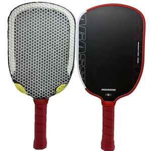 ไม้พายพิคเคิลบอล Agassi Pro 14 มม. 16 มม. จุดตีกว้าง รุ่น GEN4 โฟม TFP คาร์บอนไฟเบอร์ Toray T700 ขึ้นรูปด้วยความร้อน - Product Image 1