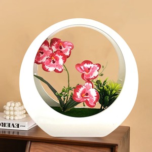 Venta directa <span class=keywords><strong>de</strong></span> fábrica <span class=keywords><strong>de</strong></span> decoración interior artificial, paisajismo <span class=keywords><strong>de</strong></span> plantas en maceta Phalaenopsis, adornos creativos <span class=keywords><strong>de</strong></span> plantas verdes - Product Image 5