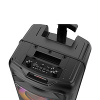 Système de cinéma maison à lumière Led 300W, équipement Dj, sans fil, scène de fête, karaoké, Bt, chariot amplificateur, caisson de basses, haut-parleur