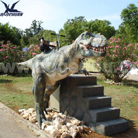 Animatroniques de vrais dinosaures pour le jeu intérieur/extérieur Adultes et enfants Ride-On pour Garden Adventure Park ou Playhouse