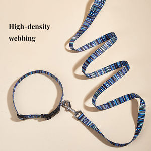 כלב צווארון בוהמיאן הדפסה פוליאסטר חיית מחמד מתכווננת צווארון הדפסה דיגיטלית מותאם אישית עבור כלבים - Product Image 5