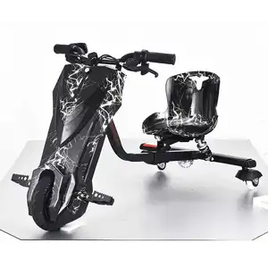 Carrinho de triciclo elétrico profissional XL para crianças, carrinho de 3 rodas PU ajustável em altura, carrinho de liga de aço para esportes ao ar livre, China