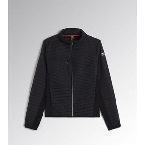 Veste légère matelassée Diadora Athena XXL coupe ajustée anti-froid noire, vêtements de sécurité - Product Image 1