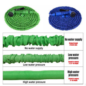 Manguera de Riego <span class=keywords><strong>Extensible</strong></span> de Bajo Precio del Proveedor Directo, de <span class=keywords><strong>Goma</strong></span> con Conector Rápido de Latón o ABS <span class=keywords><strong>para</strong></span> Uso en Exteriores - Product Image 6