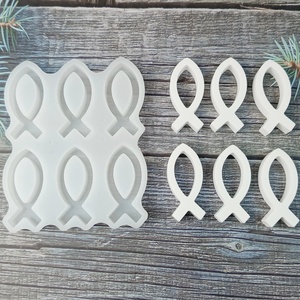 Moule de moulage en résine de silicone fait main Kingnoo, forme irrégulière, 1 pièce, style DIY, ornements décoratifs, outils de pâtisserie, en stock Hebei - Product Image 5