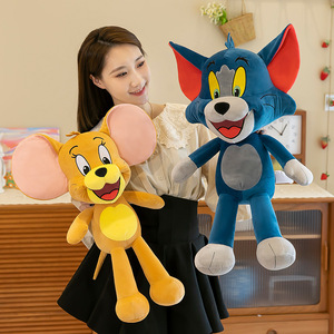 Muñeco de Peluche Personalizado de Gato y Ratón, Lindo Juguete de Peluche de Gato Tom y Ratón <span class=keywords><strong>Jerry</strong></span>, Regalo para Niños, Muñeco para Máquina de Agarrar - Product Image 4