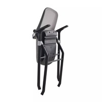 Chaise de formation chaise de Table d'étude adulte pour école de formation chaise de formation en plastique de réunion de bureau mobile