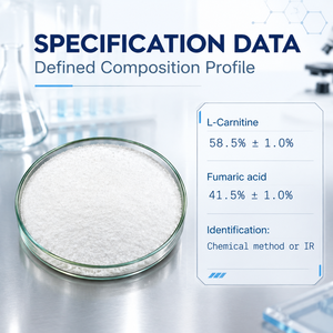 L-Carnitina en Polvo, 99% de Pureza, Venta al Por Mayor, Ingrediente de Nutrición Deportiva para Control de Peso y Energía - Product Image 2