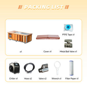 <span class=keywords><strong>Bain</strong></span> froid à immersion, <span class=keywords><strong>bain</strong></span> de glace à immersion avec refroidisseur à vendre, récupération sportive, piscine à immersion froide - Product Image 6