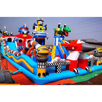 Château gonflable commercial direct d'usine pour aire de jeux intérieure pour enfants avec toboggan château gonflable de taille géante en vente