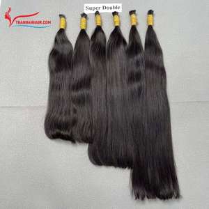 Extensions de cheveux en vrac vietnamiennes à donneur unique de meilleure qualité à blanchir 613 prix de gros droit - Product Image 3