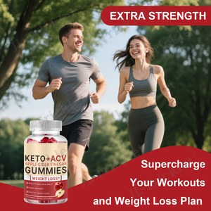 JULONG OEM ODM Gummies au vinaigre <span class=keywords><strong>de</strong></span> <span class=keywords><strong>cidre</strong></span> <span class=keywords><strong>de</strong></span> <span class=keywords><strong>pomme</strong></span>, complément alimentaire <span class=keywords><strong>de</strong></span> haute qualité, marque privée, gummies biologiques ACV pour la perte <span class=keywords><strong>de</strong></span> poids - Product Image 2