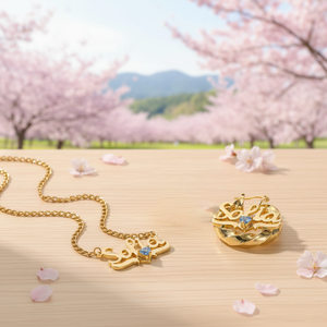 DUOYING Personalisiertes Namensschmuck-<span class=keywords><strong>Set</strong></span> mit Geburtsstein, 18K Vergoldeter Edelstahl, Zirkon-Buchstaben-Ohrringe und Halskette für Frauen und Kinder - Product Image 1