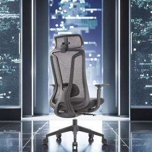 Silla Ejecutiva <span class=keywords><strong>de</strong></span> Oficina <span class=keywords><strong>de</strong></span> Lujo, Transpirable, con Malla Especial, Tejido <span class=keywords><strong>de</strong></span> Doble Capa, Respaldo Contorneado, Ajuste Completo, Reposacabezas Suave - Product Image 6