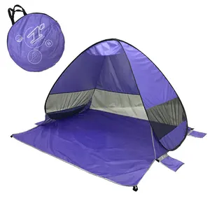 Beach Tent Outdoor Sun Shelter Tent Foldable Automatic Beach Tent For Beach