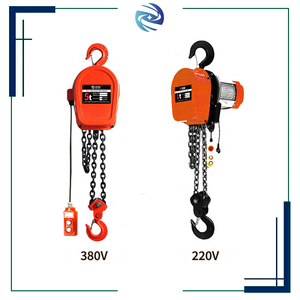 6M 1-<span class=keywords><strong>3t</strong></span> Ton dapat disesuaikan DHS rantai listrik <span class=keywords><strong>Hoist</strong></span> 220V 380V industri rumah tangga kecil derek kerekan listrik untuk grosir - Product Image 1