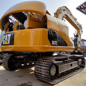 รถขุดตีนตะขาบมือสอง Caterpillar CAT307C 307E 307d ขนาด 7 ตัน ระบบไฮดรอลิก เครื่องยนต์ EPA Cummins - Product Image 1
