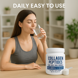 Poudre <span class=keywords><strong>de</strong></span> <span class=keywords><strong>Collagène</strong></span> <span class=keywords><strong>Marin</strong></span> <span class=keywords><strong>Hydrolysé</strong></span> Complexe <span class=keywords><strong>de</strong></span> Peptides <span class=keywords><strong>de</strong></span> <span class=keywords><strong>Collagène</strong></span> avec Biotine pour la Beauté - 300g Poudre Minceur pour Femmes Certifiée par un tiers - Product Image 5