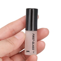 Flacon pulvérisateur de parfum vide de 5 ml, en verre givré mat, vaporisateur de voyage rechargeable, mini vaporisateur pour emballage de parfum cosmétique