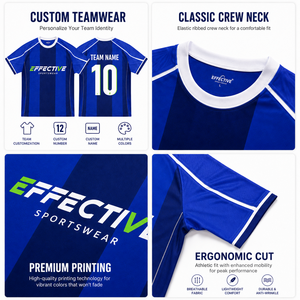 Maglietta da <span class=keywords><strong>Calcio</strong></span> Retrò Personalizzata con <span class=keywords><strong>Stampa</strong></span> Sublimatica, Abbigliamento Sportivo da Uomo in 100% Poliestere ad Asciugatura Rapida - Product Image 3