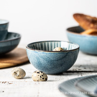Assiette en céramique classique créative en porcelaine Assiette à petit déjeuner japonaise vintage pour une utilisation en fête Vaisselle de table simple et soignée